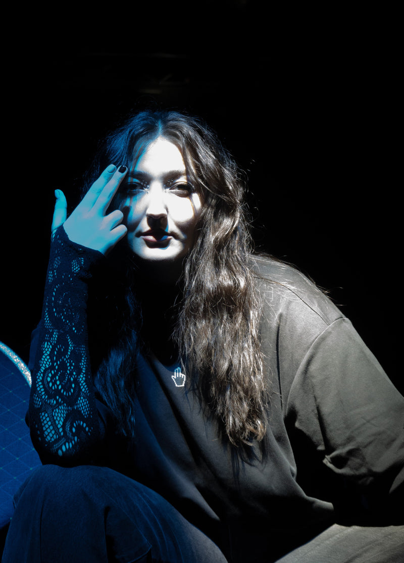 BASEMENT DWE//ER Cable Long Sleeve T-Shirt Black