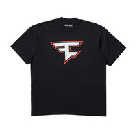 Faze Clan Logo Kurzarm-T-Shirt Schwarz